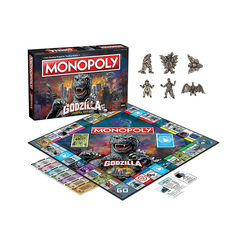 Godzilla Monopoly toys-games
